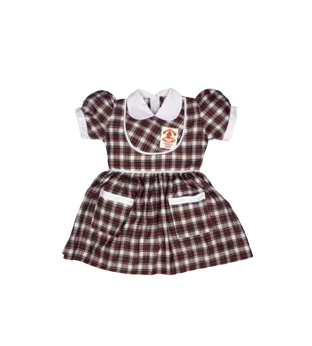 Green Check Frock | Class - LKG | The Bishops School, Undri | Pune