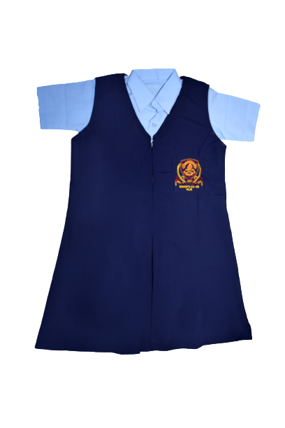 NAVY BLUE PINAFORE | CLASS : 4TH - 10TH | BISHOPS SCHOOL, KLN